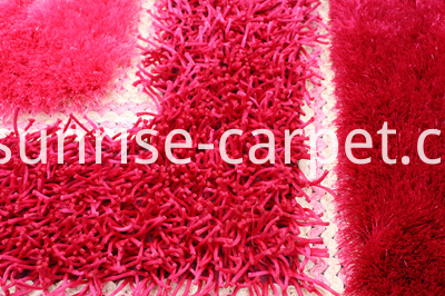 ループデザインのViscose&Silk Shaggy Viscose & Silk Shaggy with Loop Design